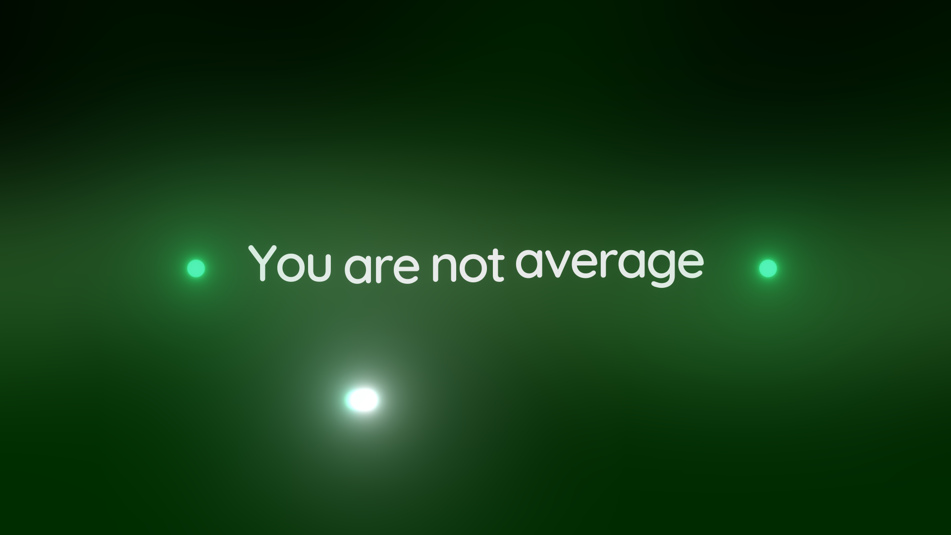 Style frame — You are not average